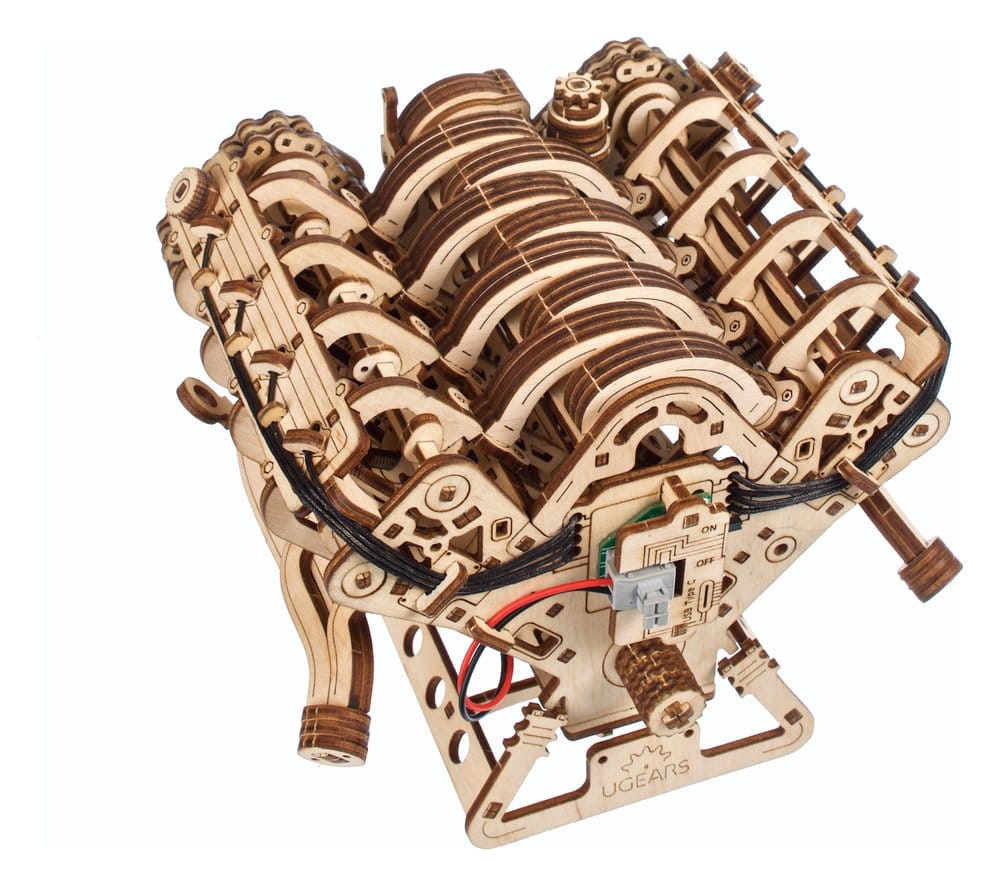 Ugears 3D-Holzpuzzle V8-Motor