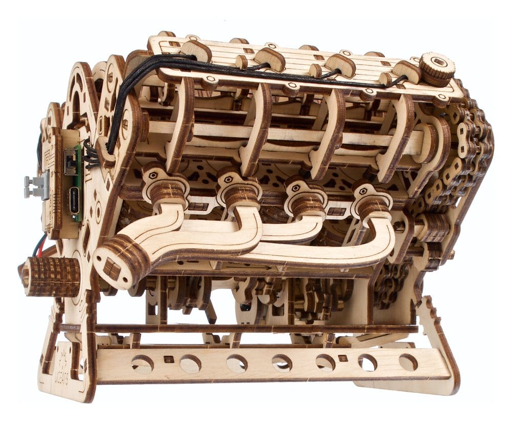 Ugears 3D-Holzpuzzle V8-Motor