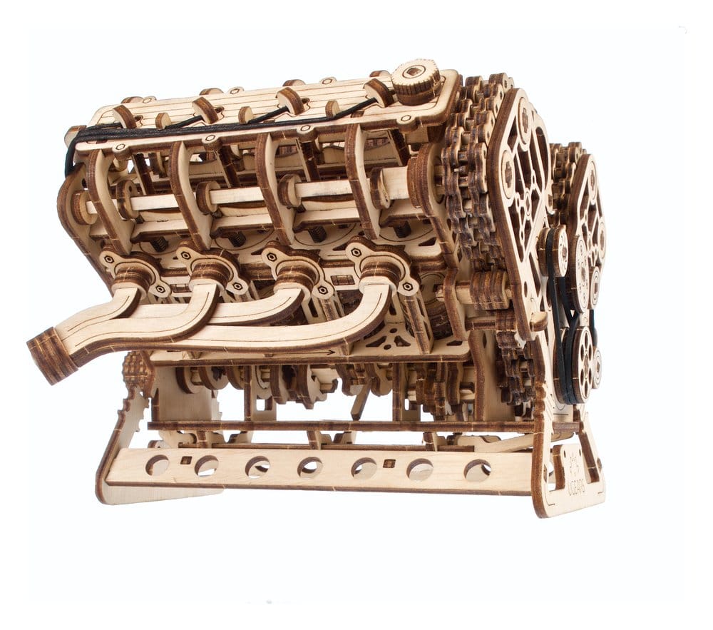 Ugears 3D-Holzpuzzle V8-Motor
