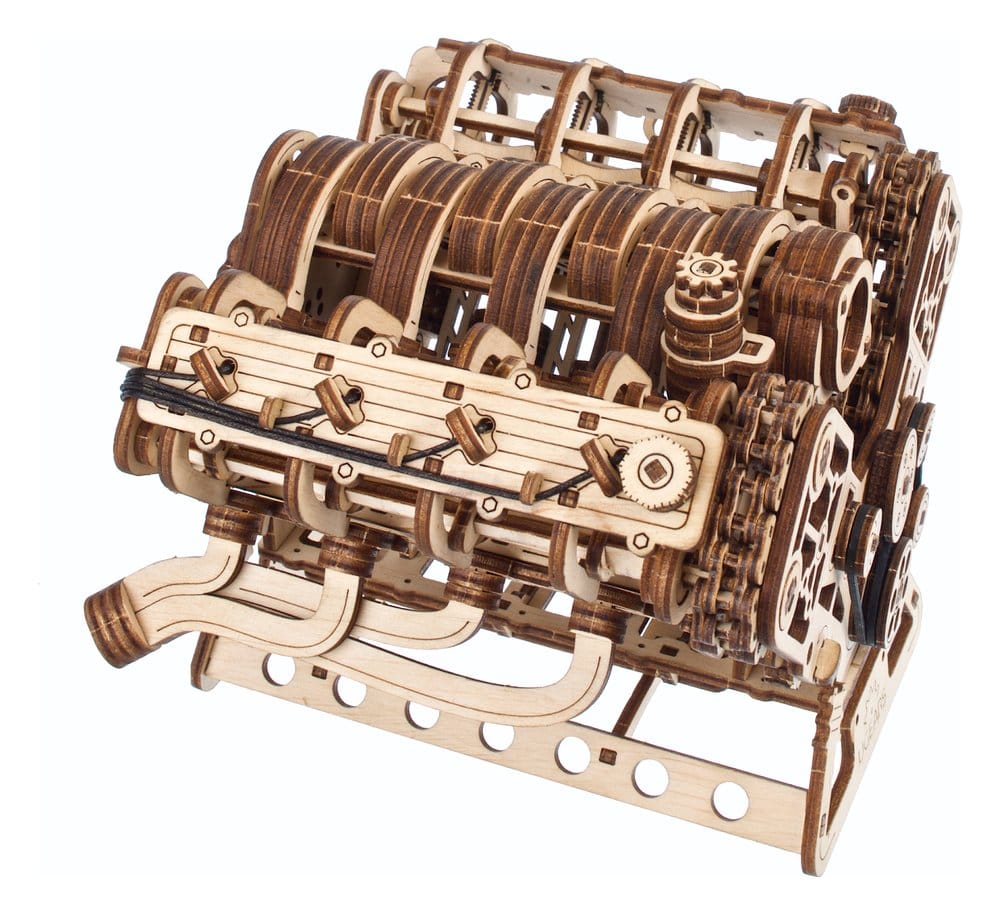 Ugears 3D-Holzpuzzle V8-Motor