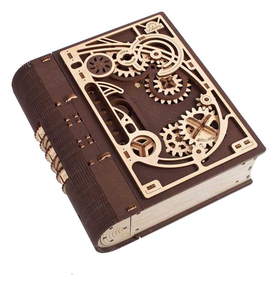 Ugears 3D-Holzpuzzle Buch der Geheimnisse