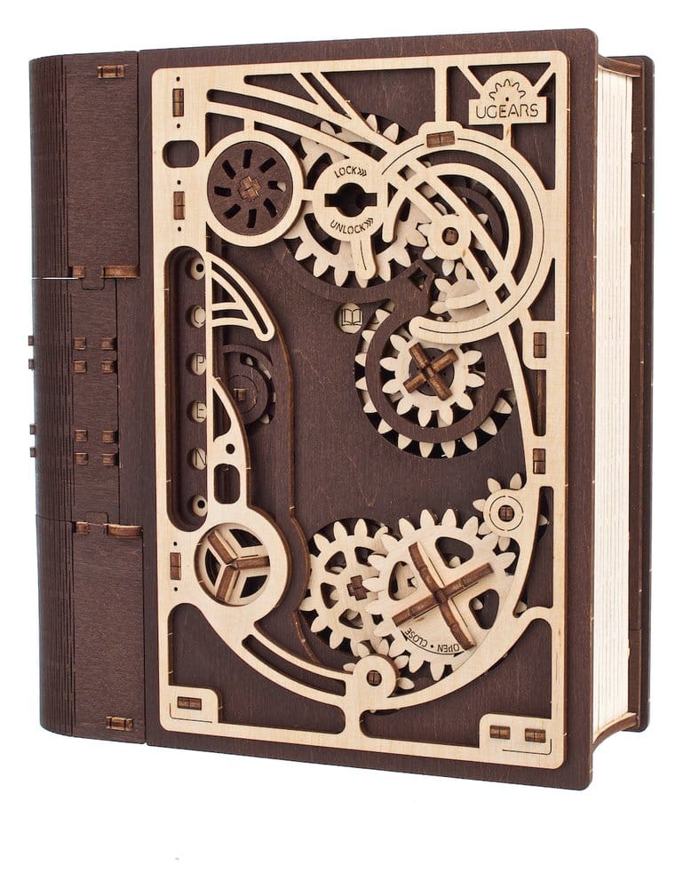 Ugears 3D-Holzpuzzle Buch der Geheimnisse