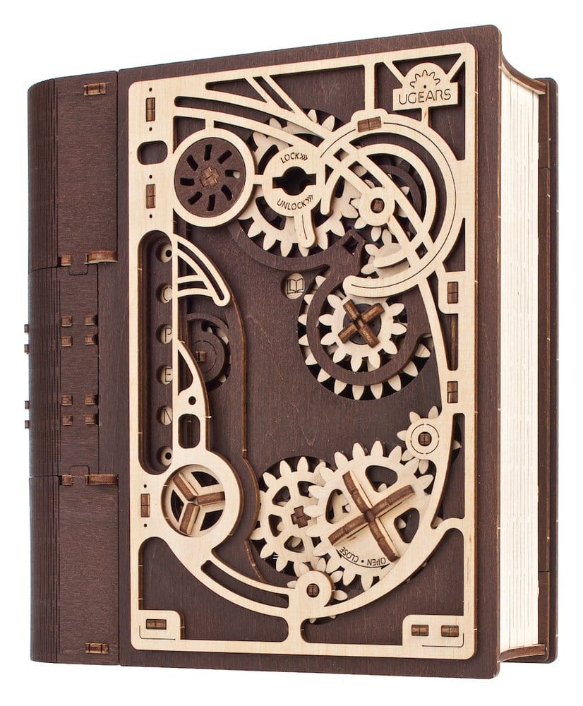 Ugears 3D-Holzpuzzle Buch der Geheimnisse
