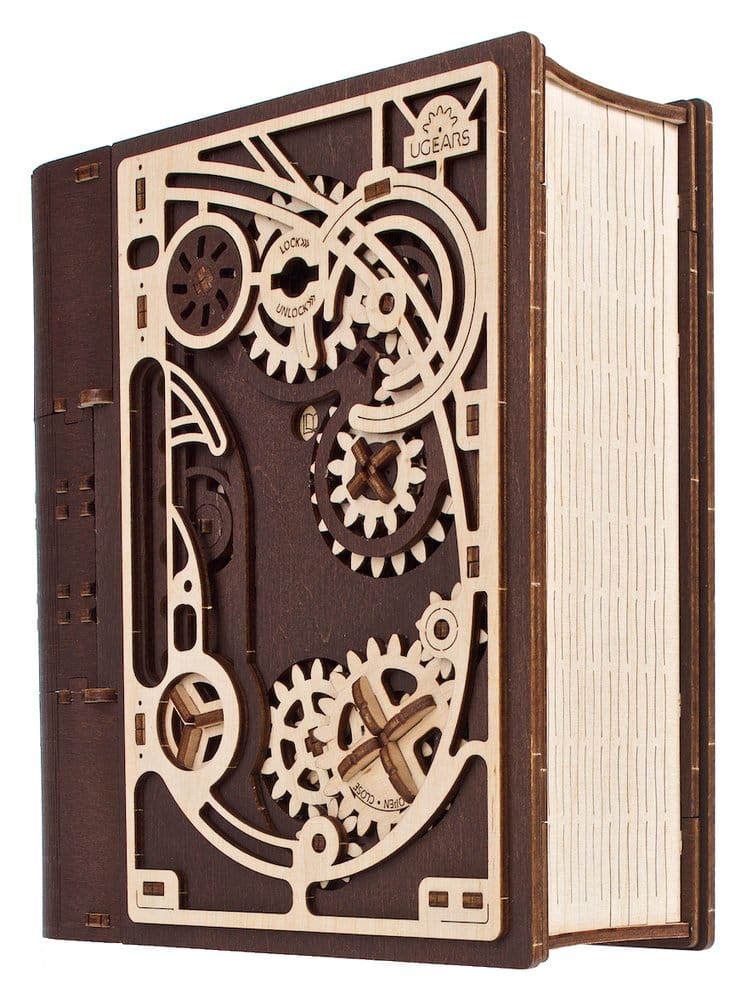 Ugears 3D-Holzpuzzle Buch der Geheimnisse