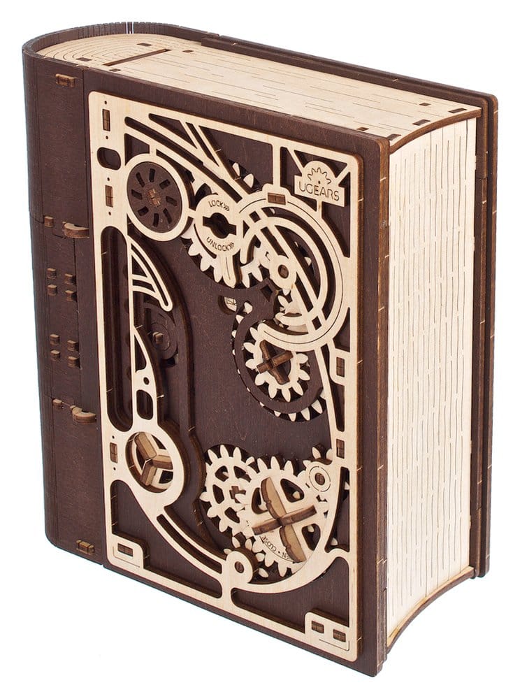 Ugears 3D-Holzpuzzle Buch der Geheimnisse