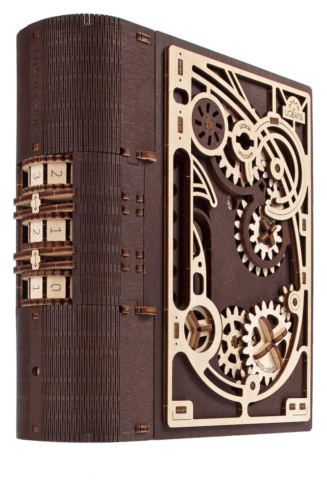 Ugears 3D-Holzpuzzle Buch der Geheimnisse