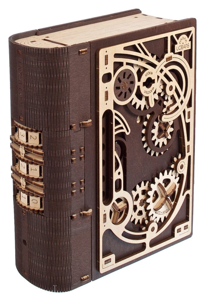 Ugears 3D-Holzpuzzle Buch der Geheimnisse