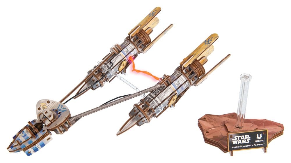 Star Wars 3D-Holzpuzzle Anakin Skywalker's Podracer