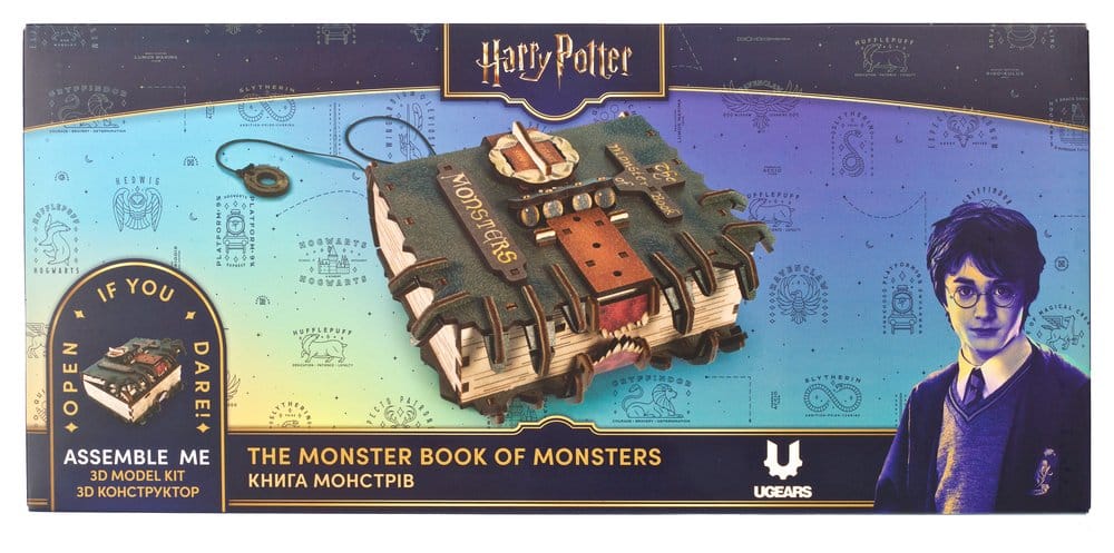 Harry Potter 3D-Holzpuzzle Das Monsterbuch der Monster