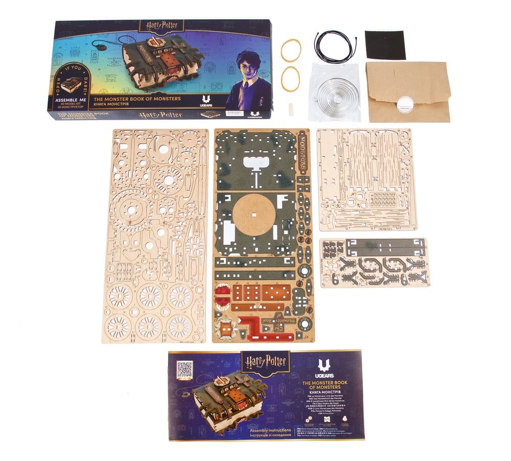 Harry Potter 3D-Holzpuzzle Das Monsterbuch der Monster