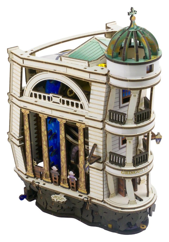 Harry Potter 3D-Holzpuzzle Gringotts Bank Murmelbahn