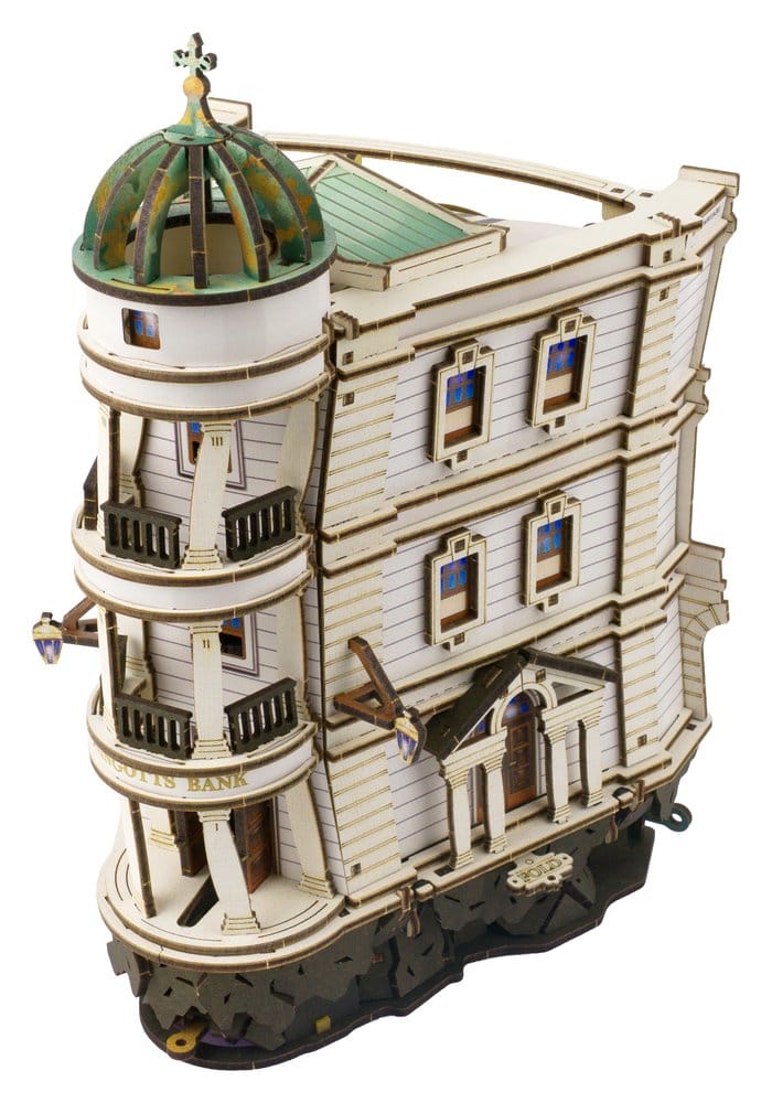 Harry Potter 3D-Holzpuzzle Gringotts Bank Murmelbahn