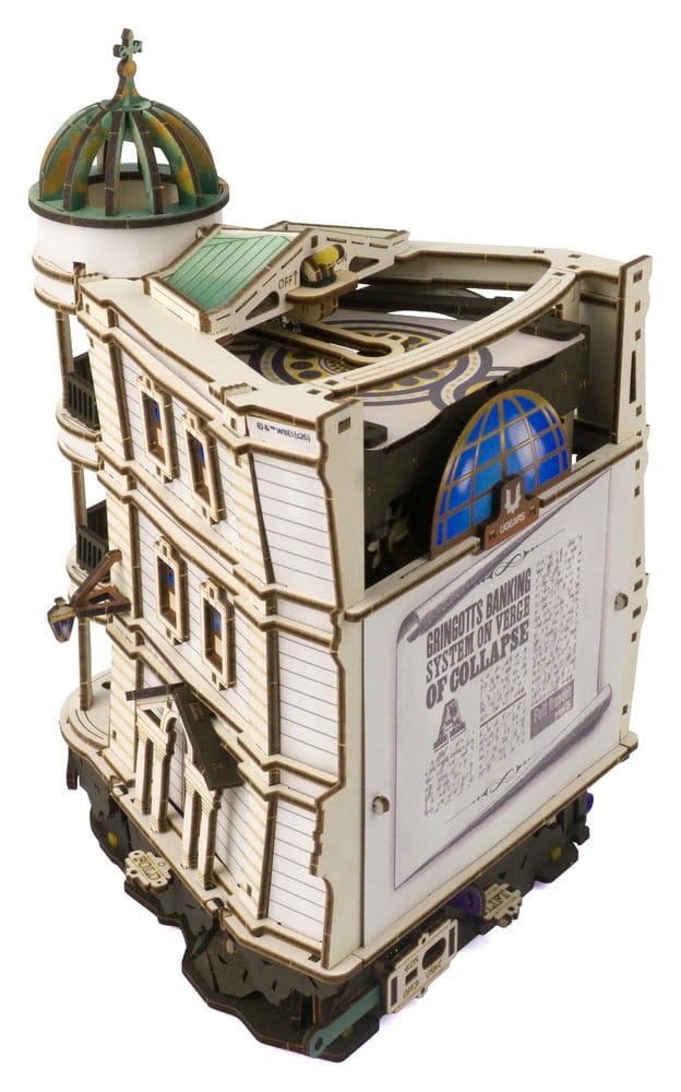 Harry Potter 3D-Holzpuzzle Gringotts Bank Murmelbahn