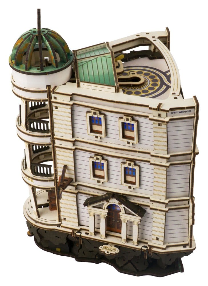 Harry Potter 3D-Holzpuzzle Gringotts Bank Murmelbahn