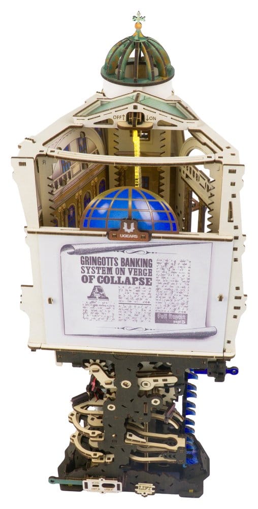 Harry Potter 3D-Holzpuzzle Gringotts Bank Murmelbahn