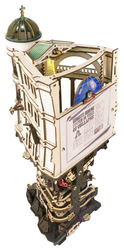 Harry Potter 3D-Holzpuzzle Gringotts Bank Murmelbahn