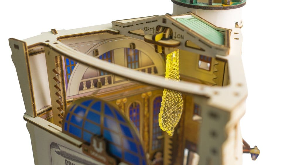 Harry Potter 3D-Holzpuzzle Gringotts Bank Murmelbahn
