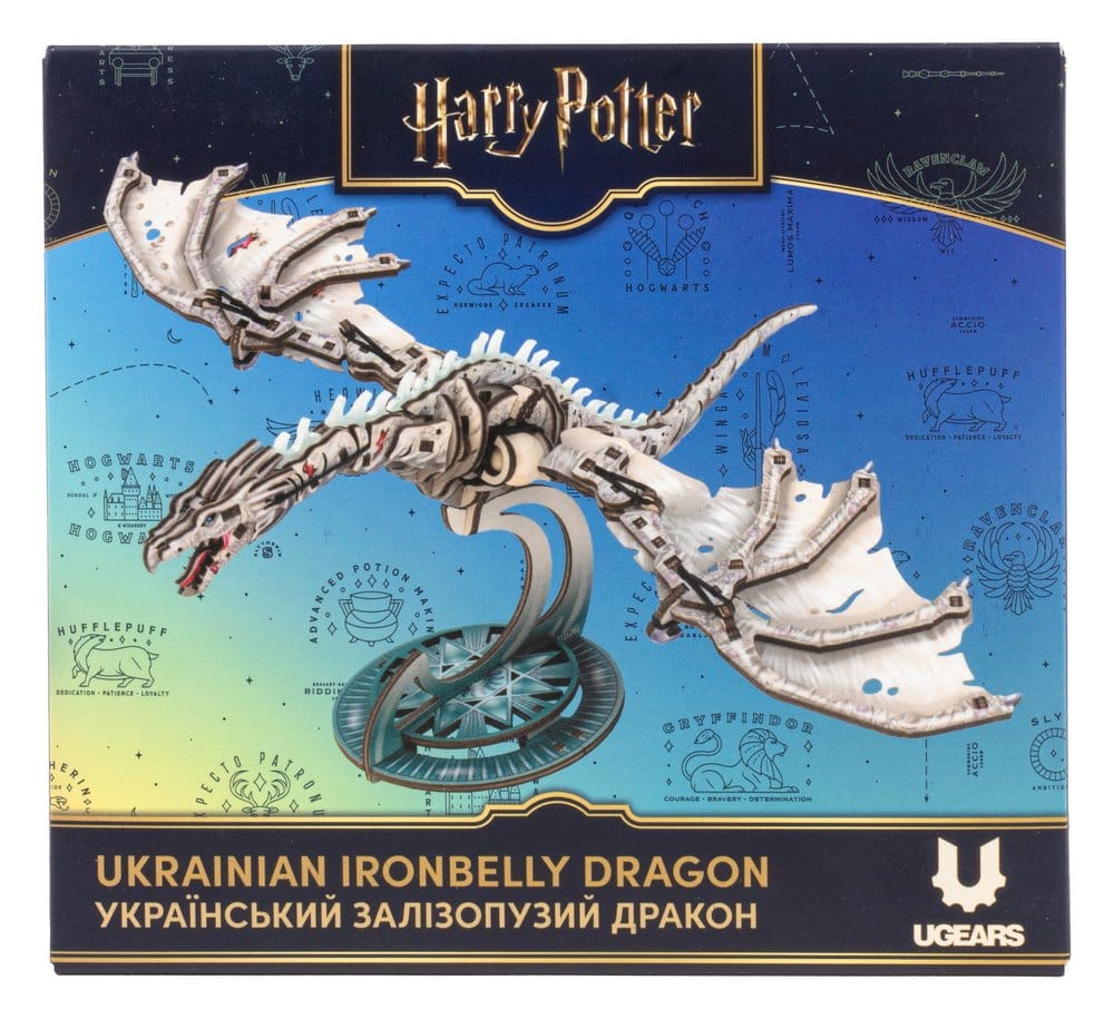 Harry Potter 3D-Holzpuzzle Ukrainischer Eisenbauch-Drache