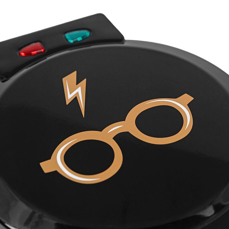 Harry Potter Waffeleisen Glasses and Lightning Bolt  
