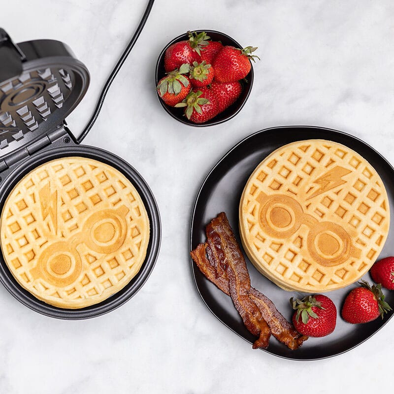 Harry Potter Waffeleisen Glasses and Lightning Bolt  