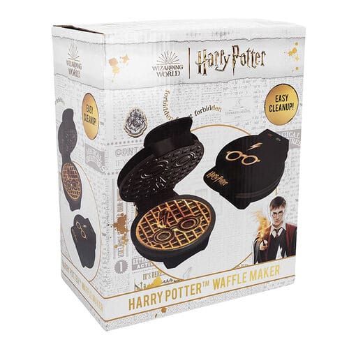 Harry Potter Waffeleisen Glasses and Lightning Bolt  