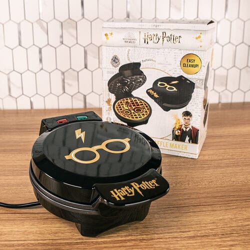 Harry Potter Waffeleisen Glasses and Lightning Bolt  