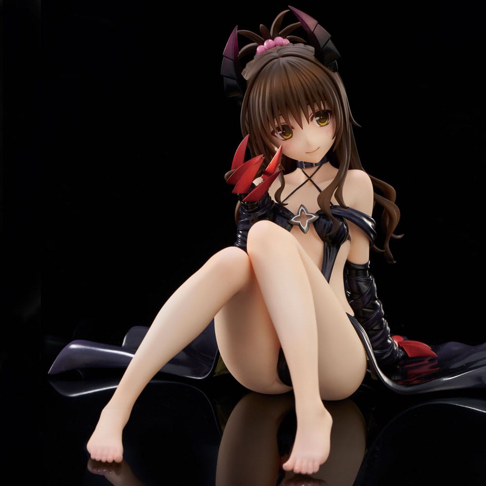 To Love-Ru Darkness PVC Statue 1/6 Yuuki Mikan Darkness Ver. Renewal Package Edition 15 cm   