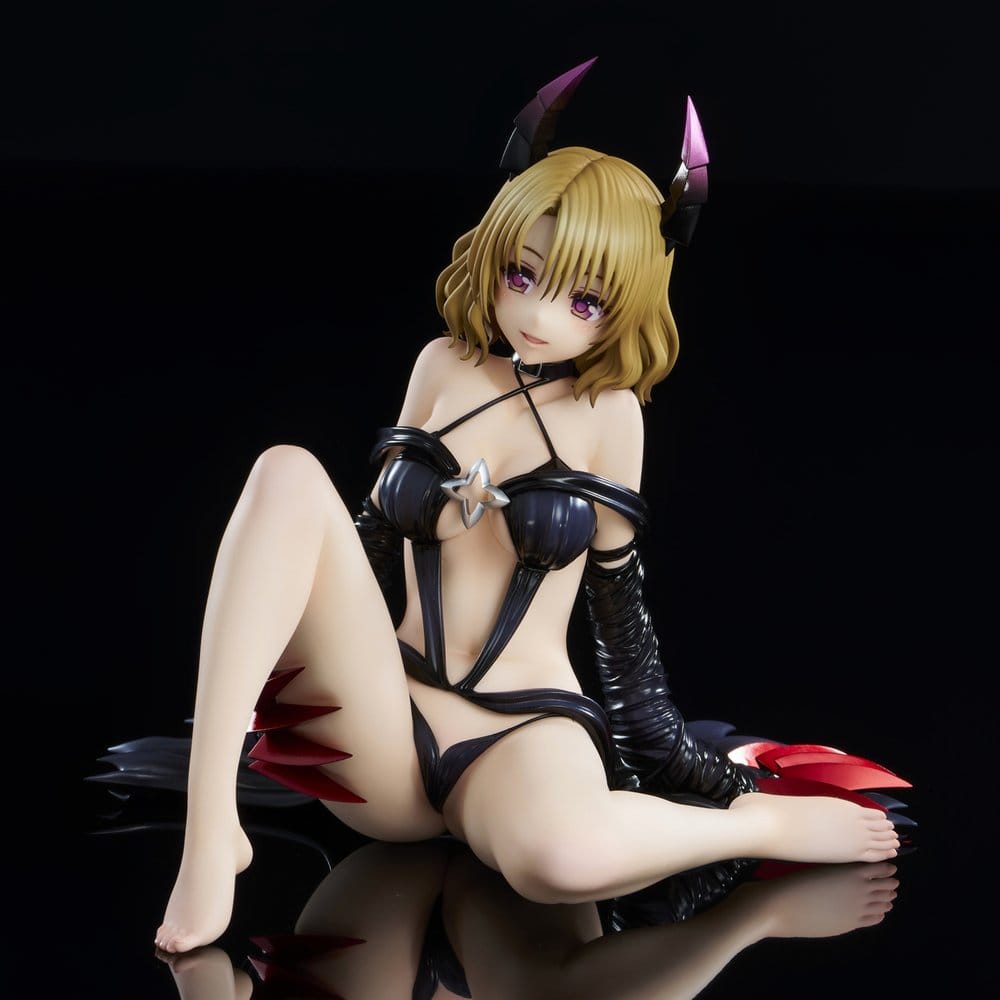 To Love Ru Darkness PVC Figur 1/6 Risa Momioka Darkness Ver. 15 cm