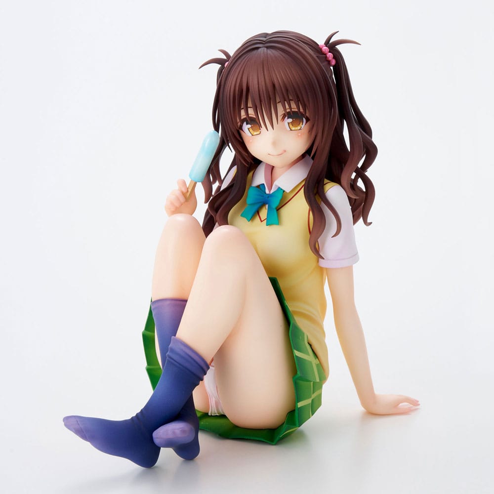 To Love-Ru Darkness School Uniform Series PVC Figur Mikan Yuki - High School Student Ver. 15 cm
