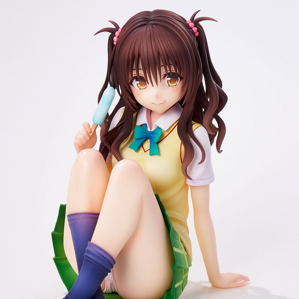 To Love-Ru Darkness School Uniform Series PVC Figur Mikan Yuki - High School Student Ver. 15 cm