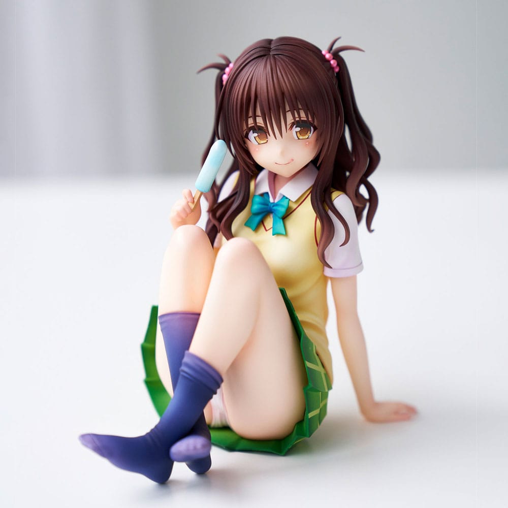 To Love-Ru Darkness School Uniform Series PVC Figur Mikan Yuki - High School Student Ver. 15 cm