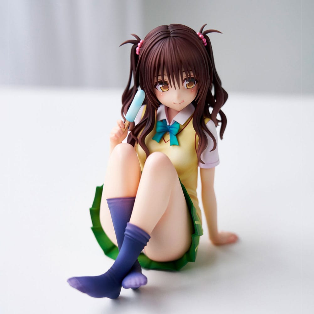 To Love-Ru Darkness School Uniform Series PVC Figur Mikan Yuki - High School Student Ver. 15 cm