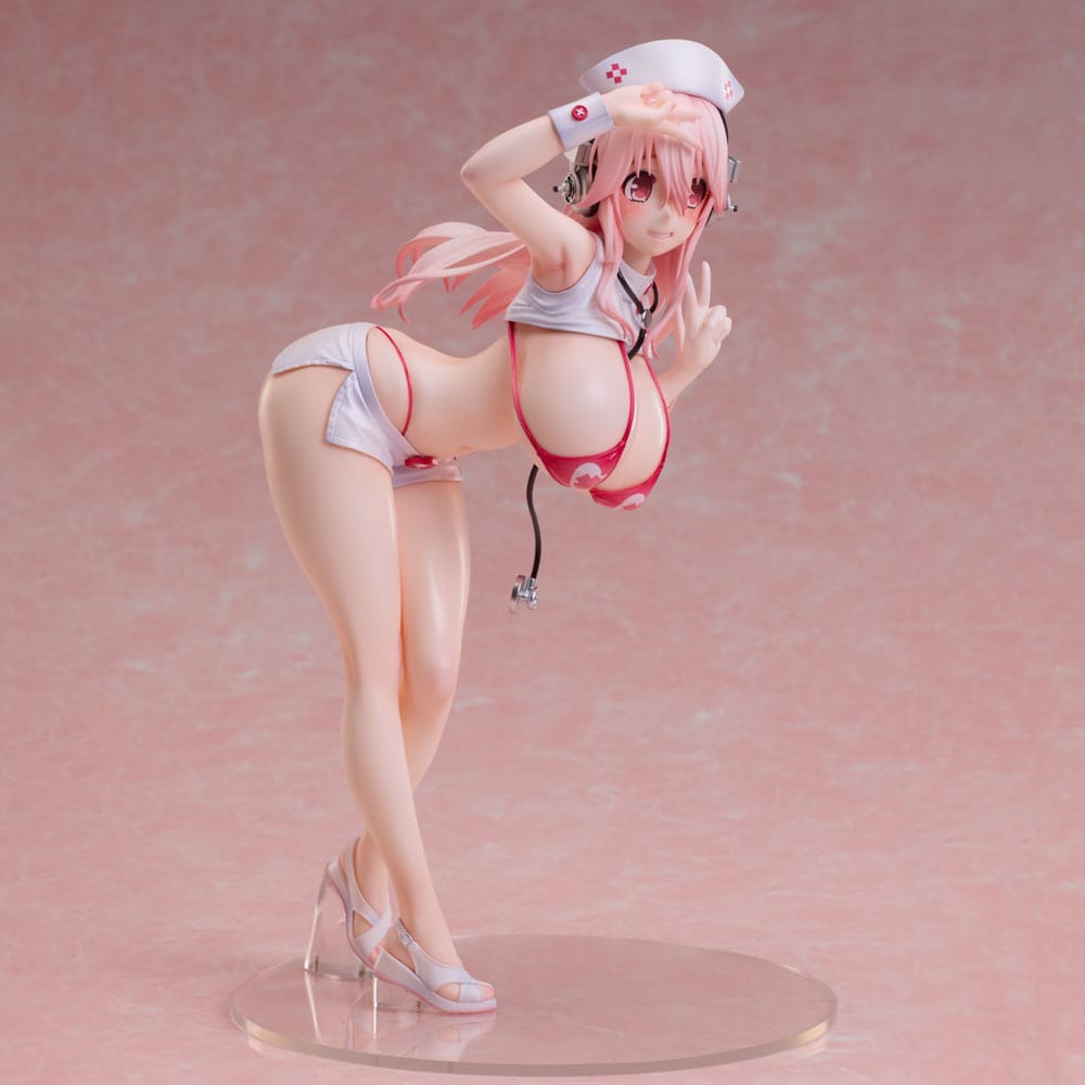 Super Sonico PVC Statue 1/6 Super Sonico Nurse Bikini Ver. 22 cm