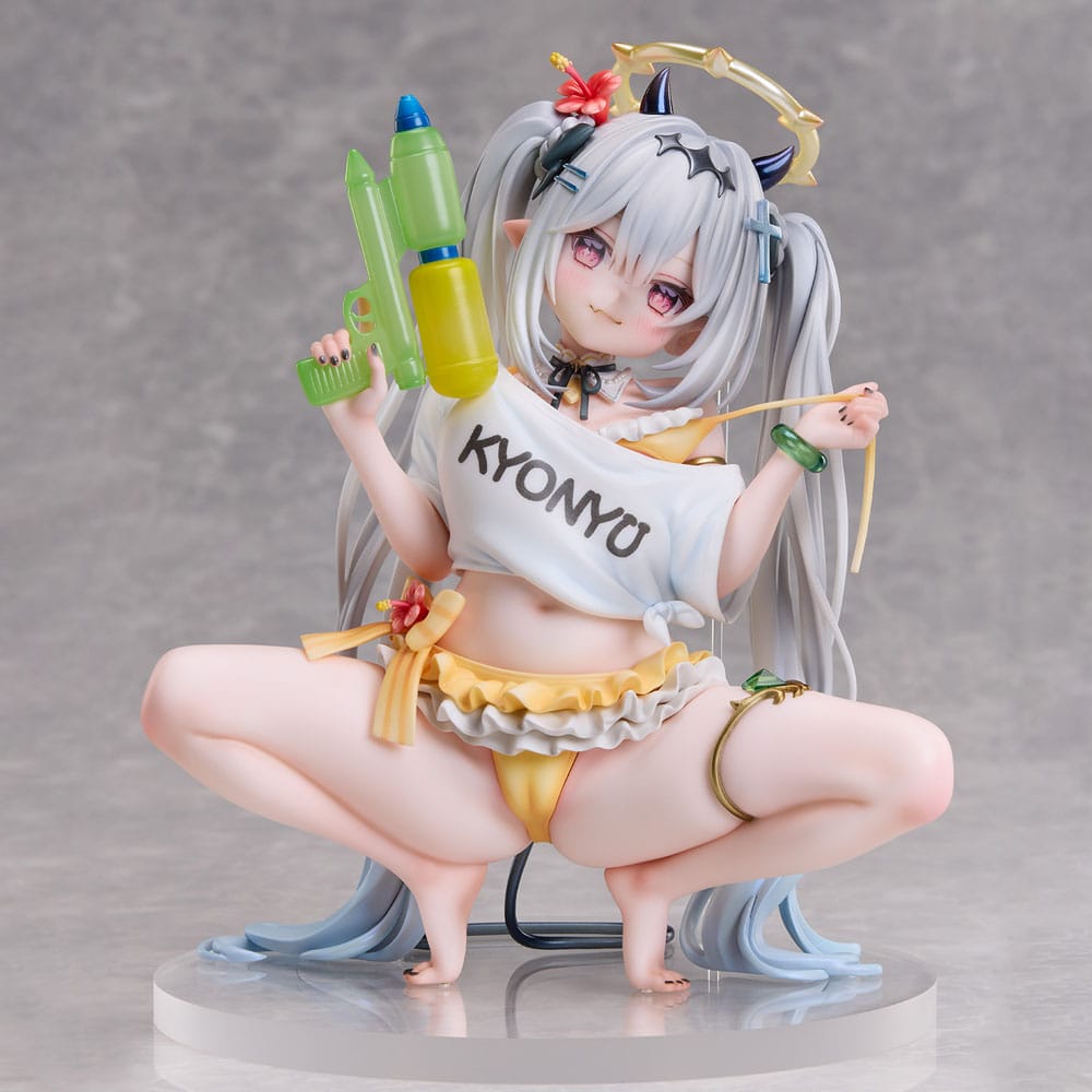 Original Character PVC Statue 1/6 Silver-Haired Girl Illustrated by Chihiro 18 cm         