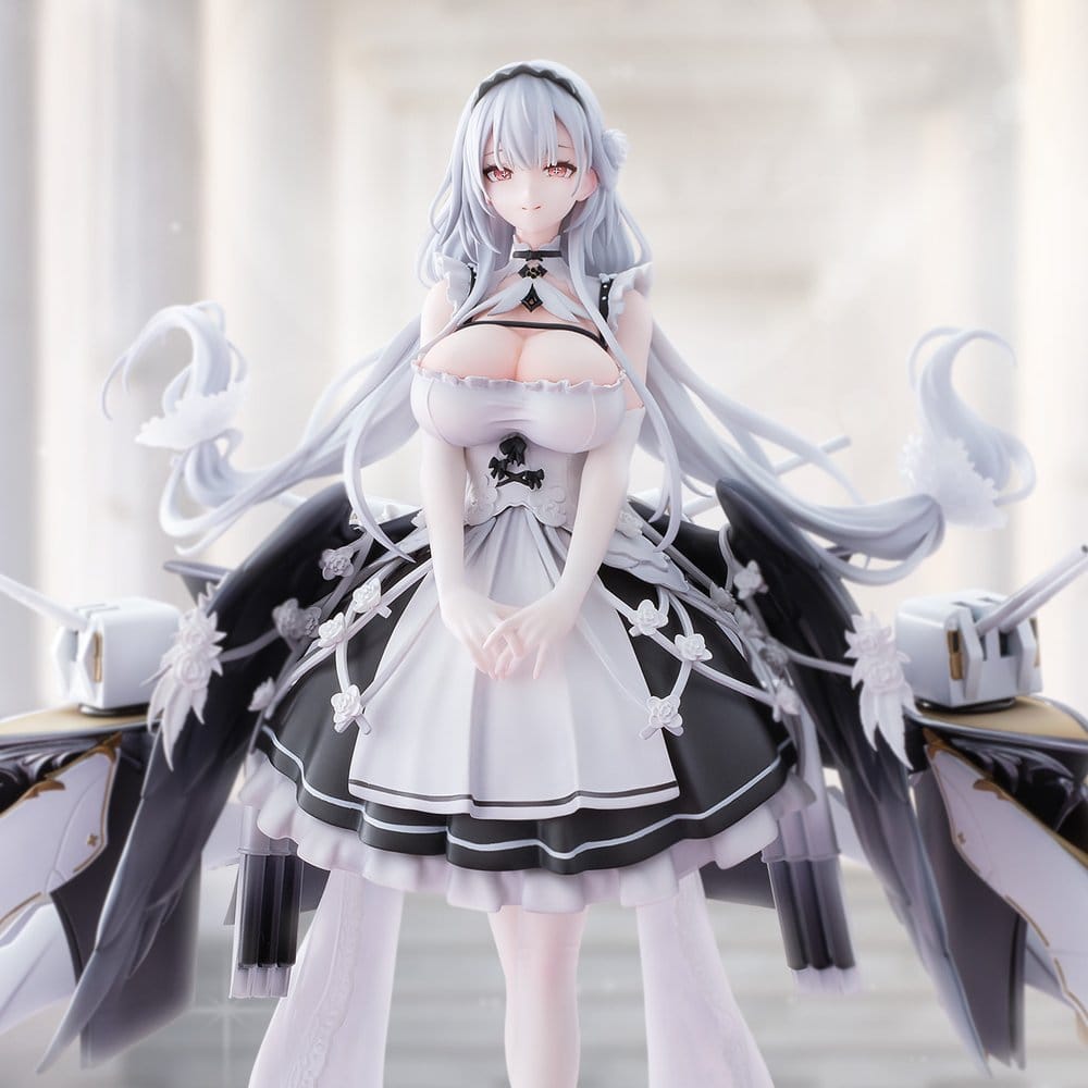 Azur Lane PVC Figur 1/6 Shira Heavy Armament Ver. 26 cm