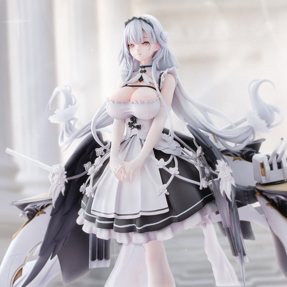 Azur Lane PVC Figur 1/6 Shira Heavy Armament Ver. 26 cm