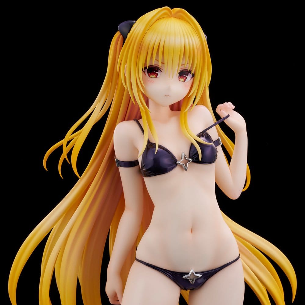 To Love Ru Darkness Swimsuit Series PVC Figur 1/4 Golden Darkness 39 cm
