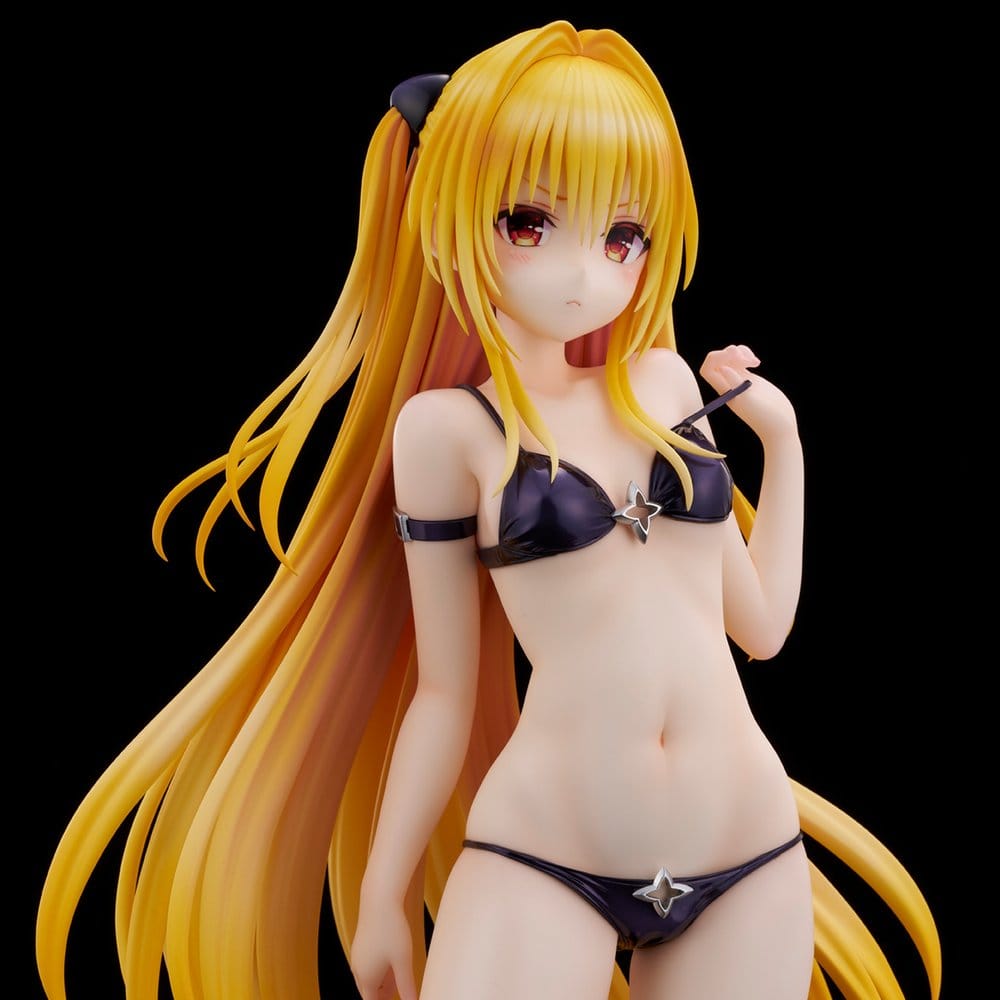 To Love Ru Darkness Swimsuit Series PVC Figur 1/4 Golden Darkness 39 cm
