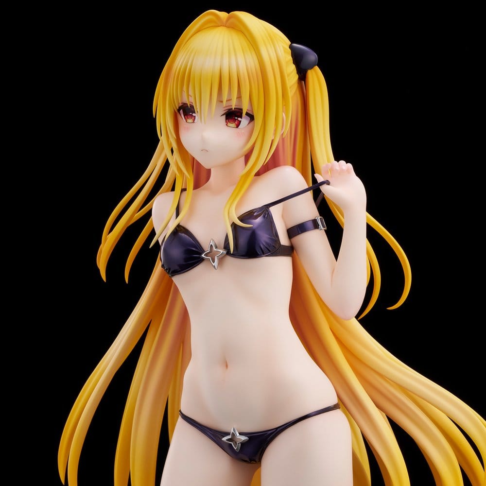 To Love Ru Darkness Swimsuit Series PVC Figur 1/4 Golden Darkness 39 cm