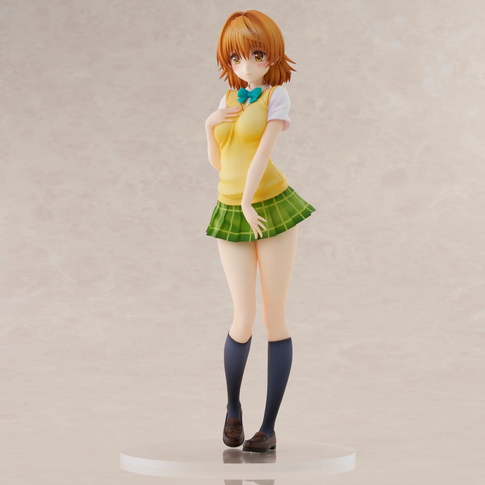 To Love-Ru Darkness School Uniform Series PVC Figur Riko Yuzaki 28 cm