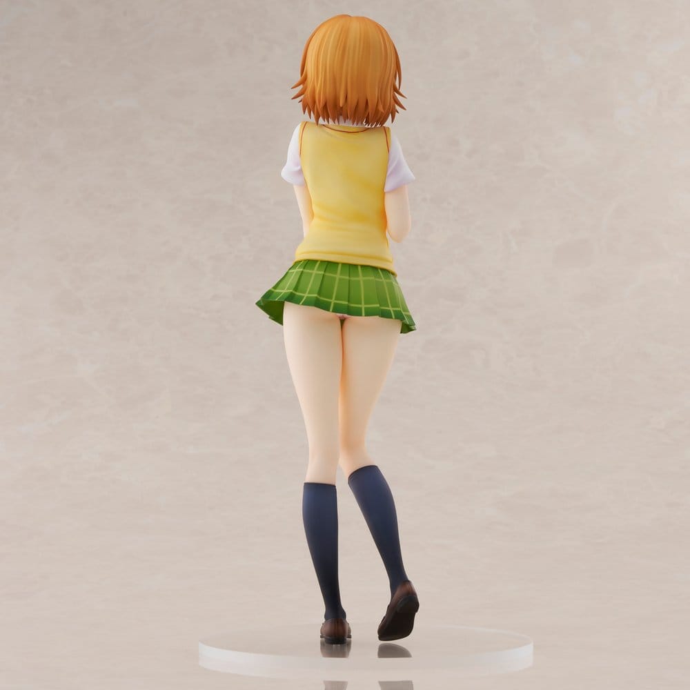 To Love-Ru Darkness School Uniform Series PVC Figur Riko Yuzaki 28 cm