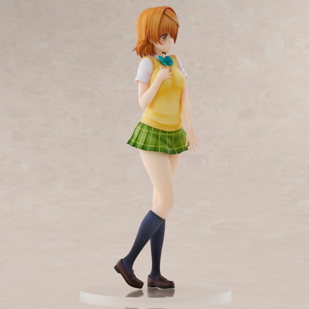 To Love-Ru Darkness School Uniform Series PVC Figur Riko Yuzaki 28 cm