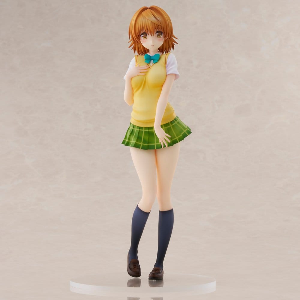 To Love-Ru Darkness School Uniform Series PVC Figur Riko Yuzaki 28 cm