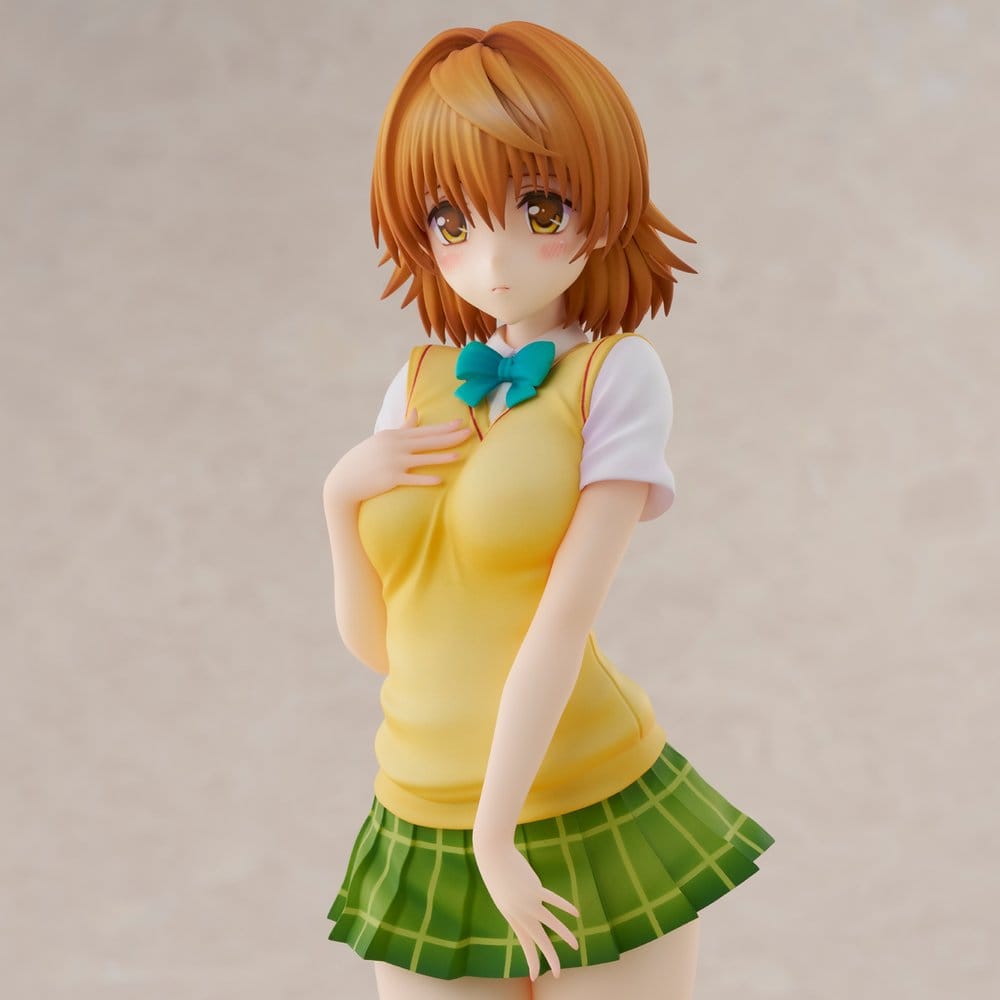 To Love-Ru Darkness School Uniform Series PVC Figur Riko Yuzaki 28 cm