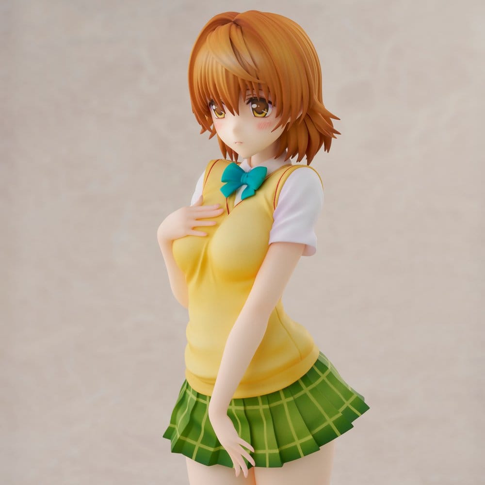 To Love-Ru Darkness School Uniform Series PVC Figur Riko Yuzaki 28 cm