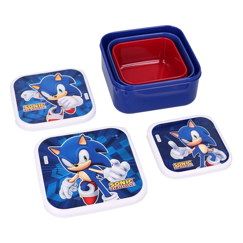 Sonic the Hedgehog Snackbox Set Sonic Fresh Bites