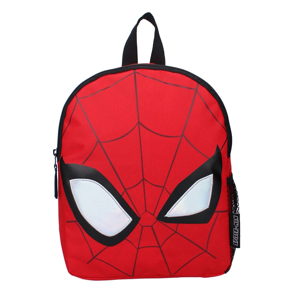 Spider-Man Rucksack Fluffy Friends Red 32 cm