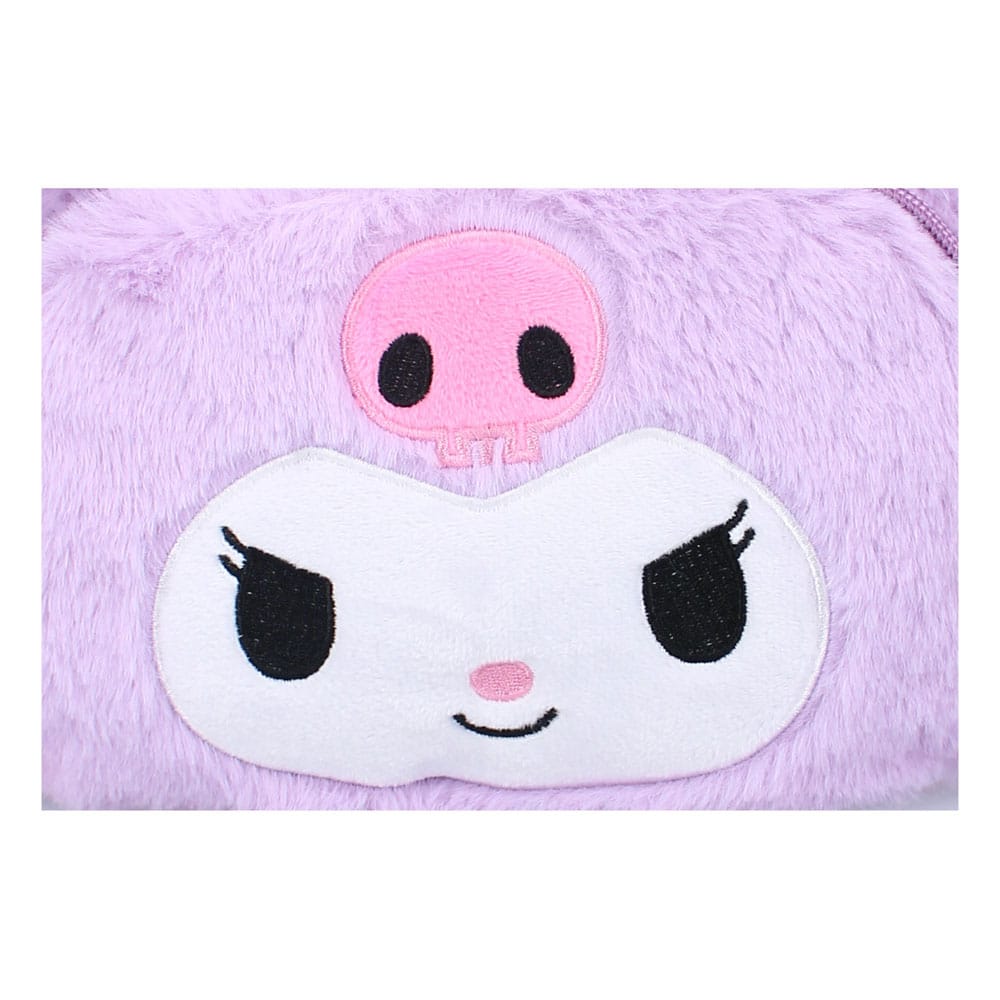 Sanrio Rucksack Kuromil Fluffy Festival Purple 26 cm
