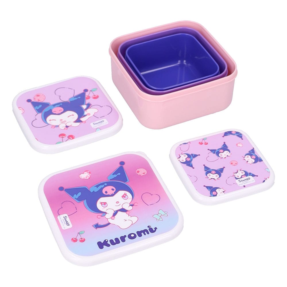 Sanrio Snackbox Set Kuromi Fresh Bites 