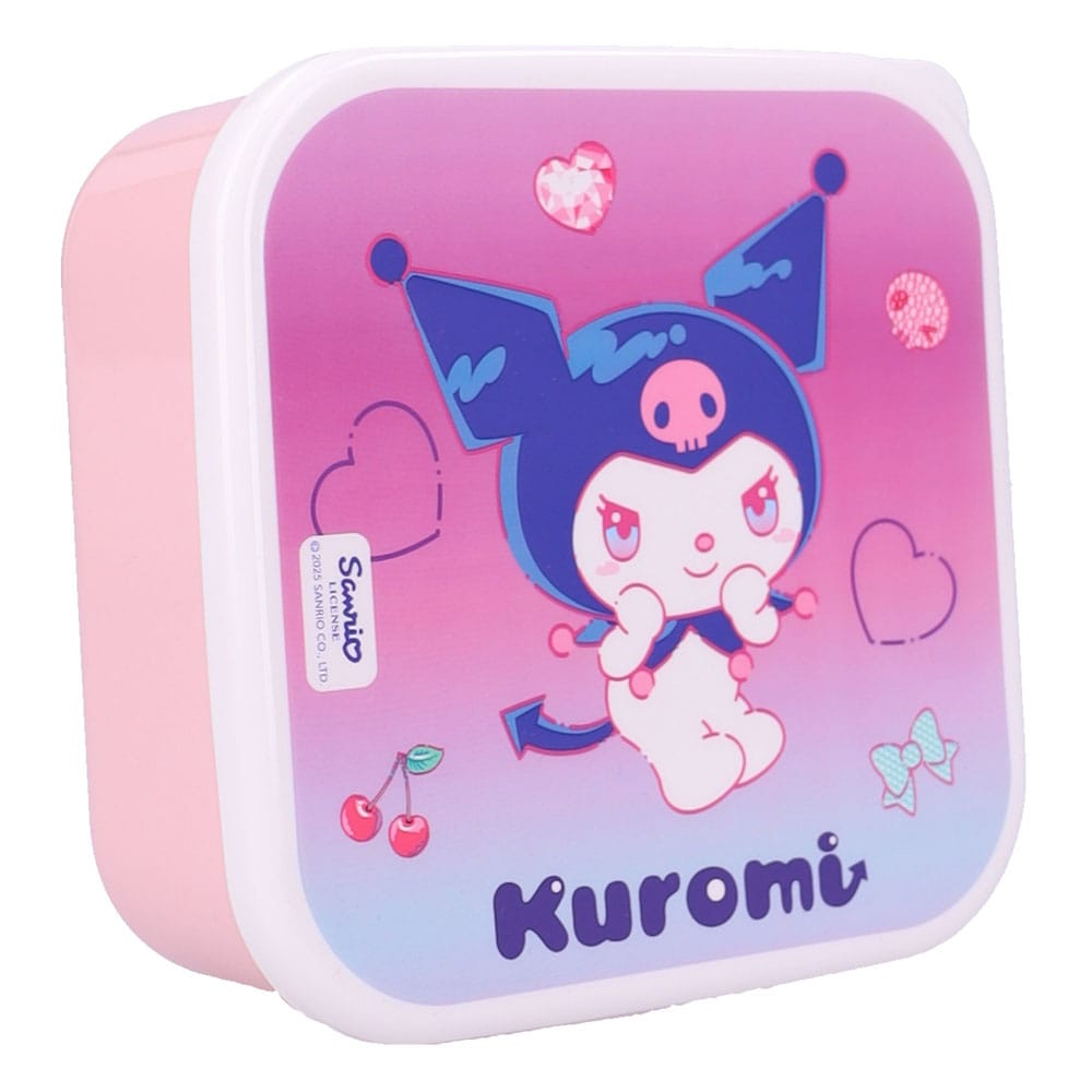 Sanrio Snackbox Set Kuromi Fresh Bites 